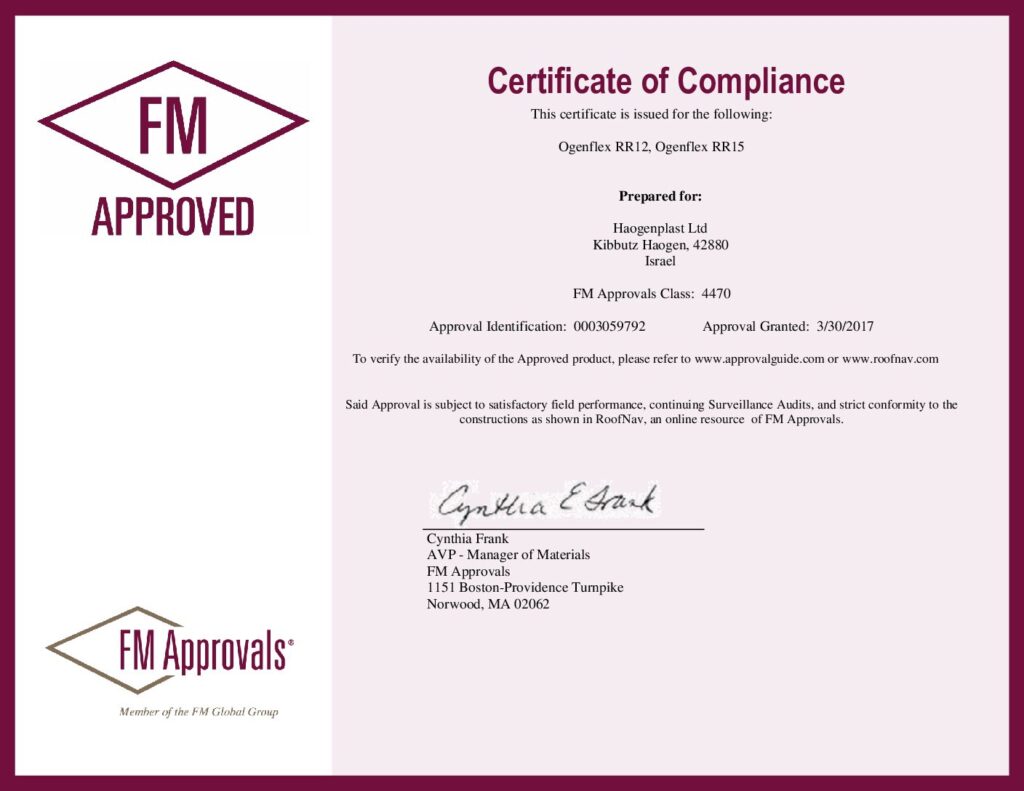 FM Approval